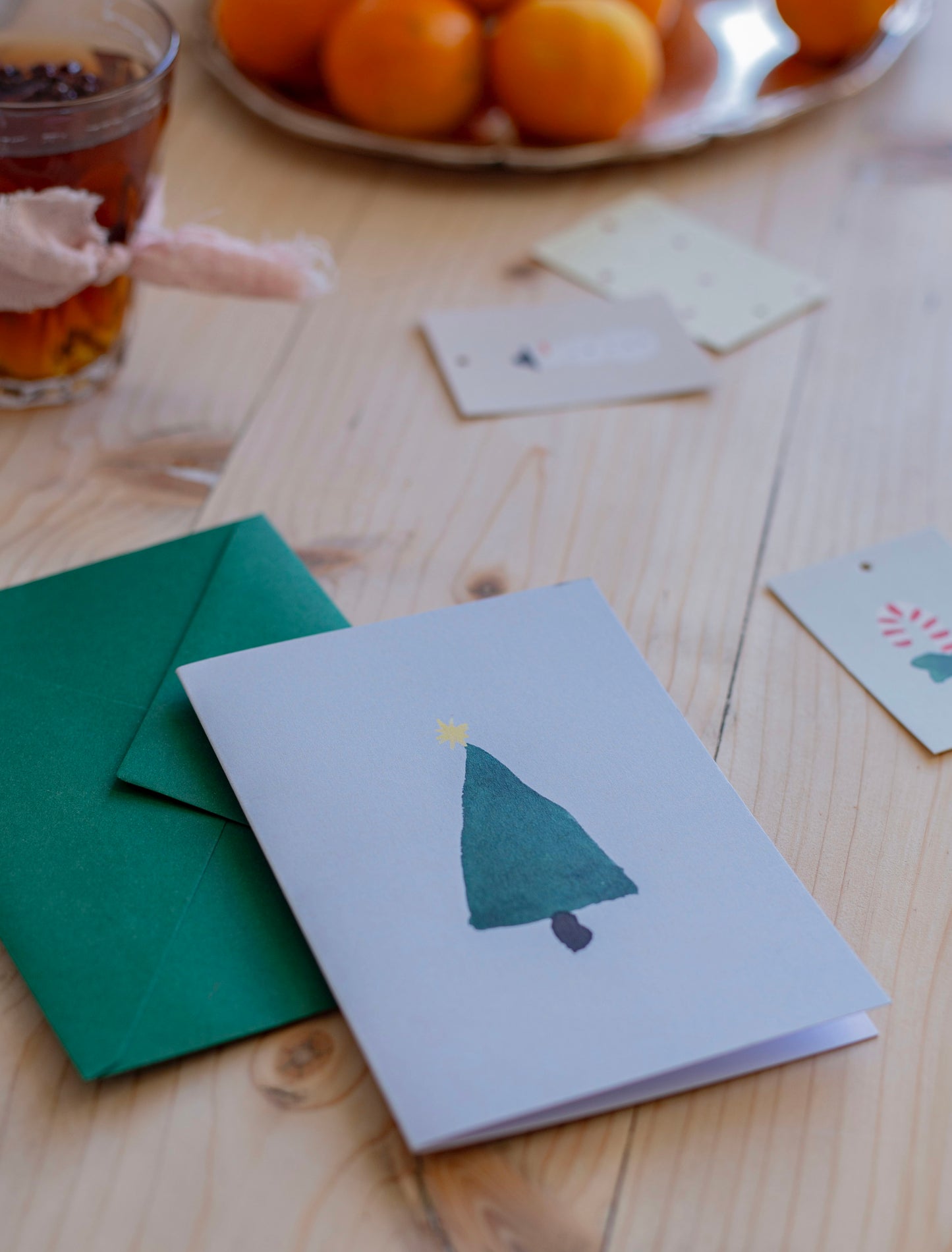 christmas card – christmas tree - A6