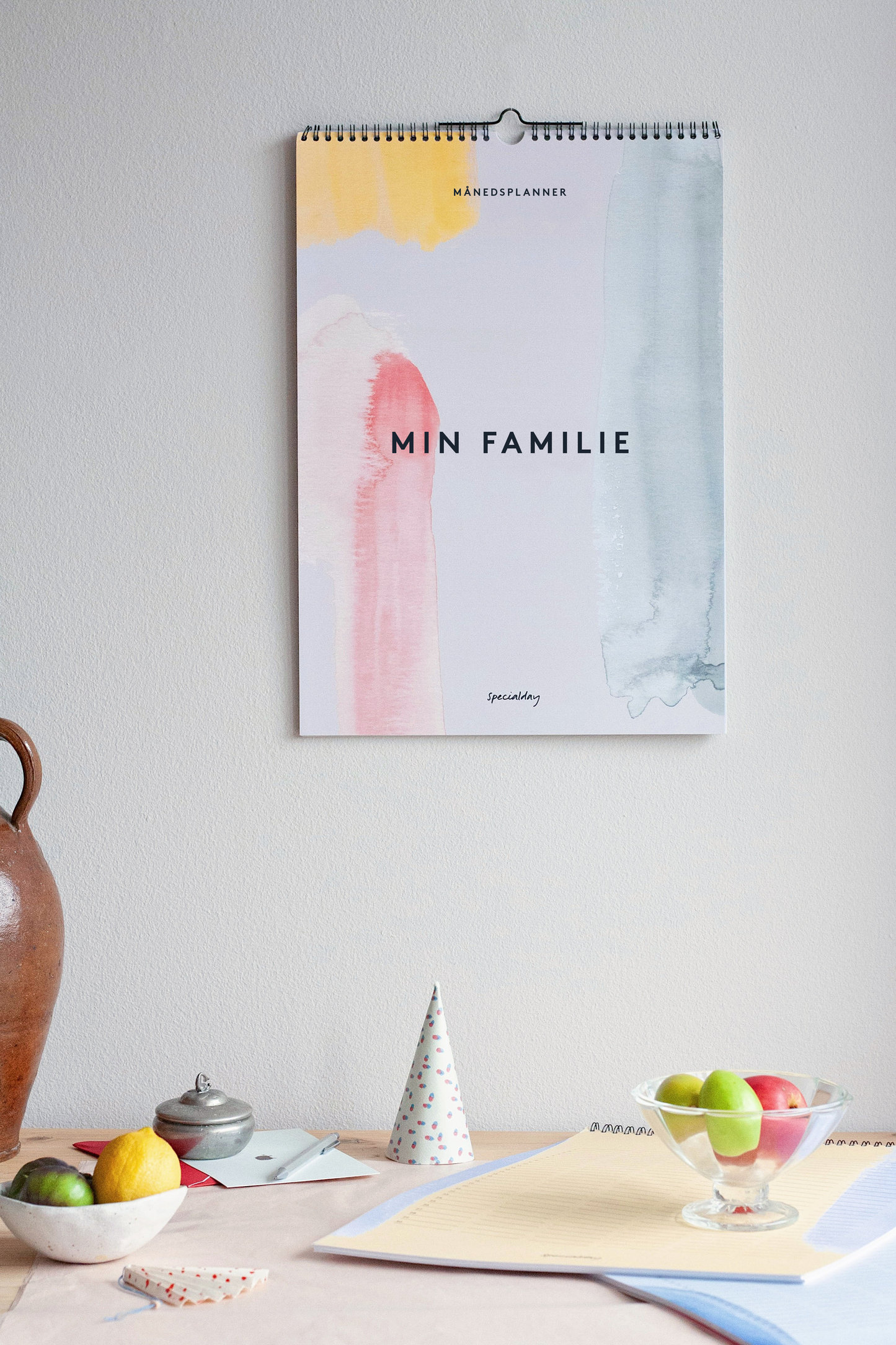 min familie - månedsplanner