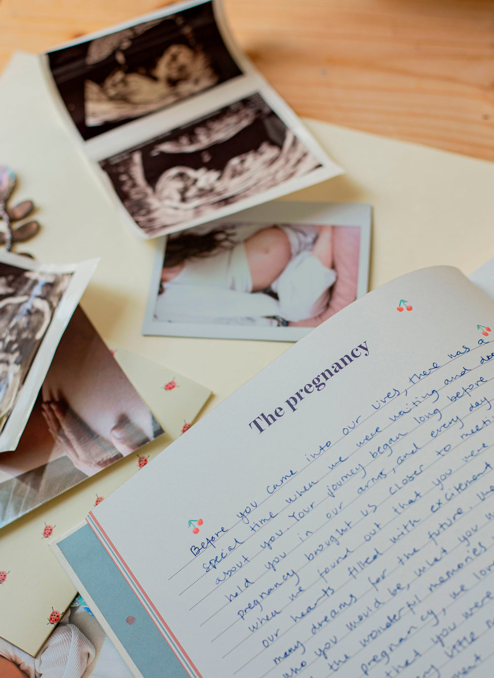 baby journal – my first years – cream book