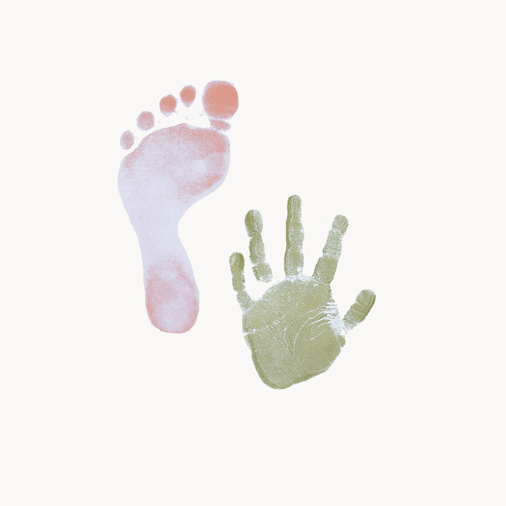 hand & footprint – clean-touch – green