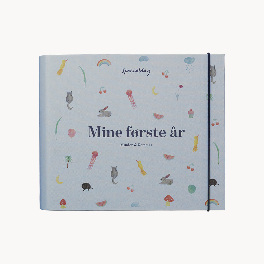 pakke med album & tilbehør