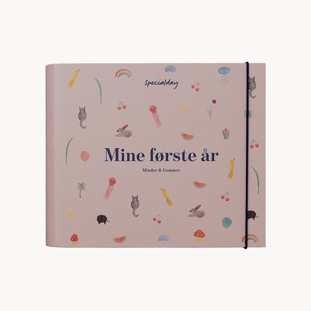 pakke med album & tilbehør
