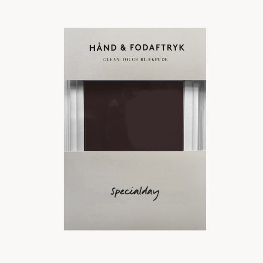 hand & footprint – clean-touch – chocolate brown