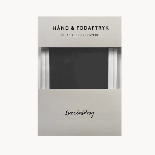 hand & footprint – clean-touch – black