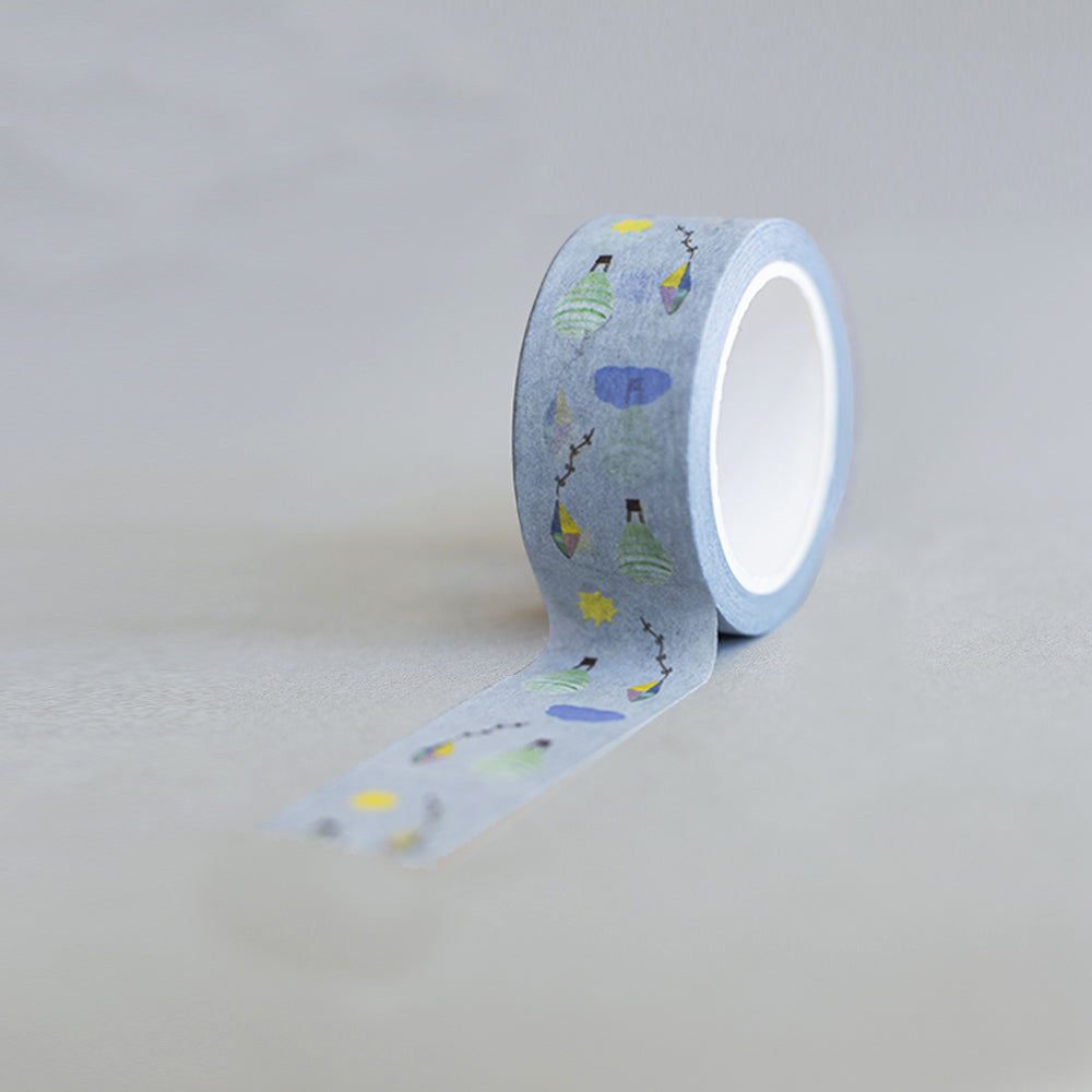 washi tape med luftballoner