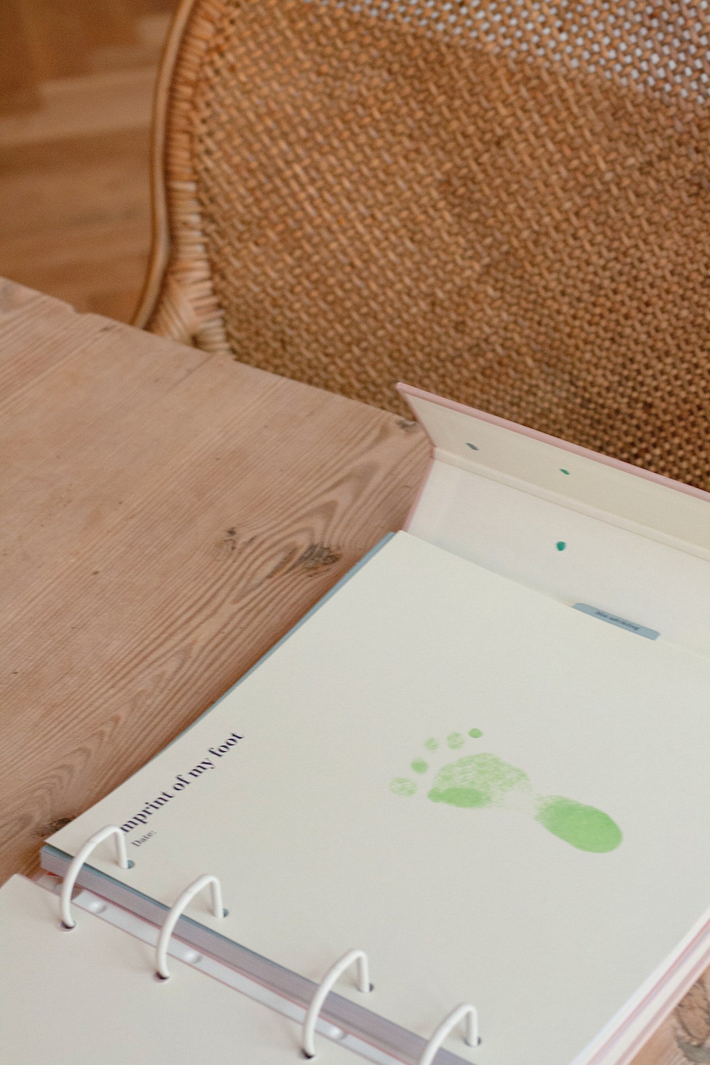 hand & footprint – clean-touch – green