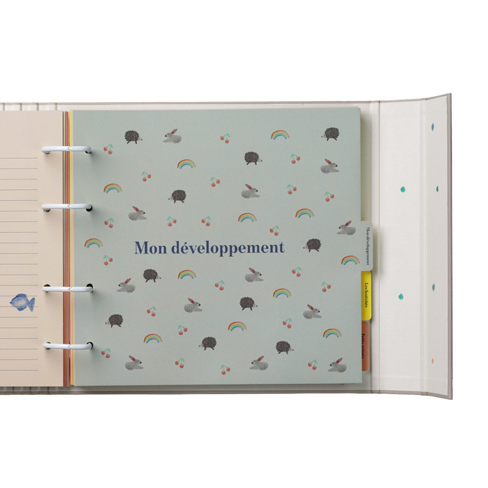 mes premières années - souvenirs et petits trésors - beige album