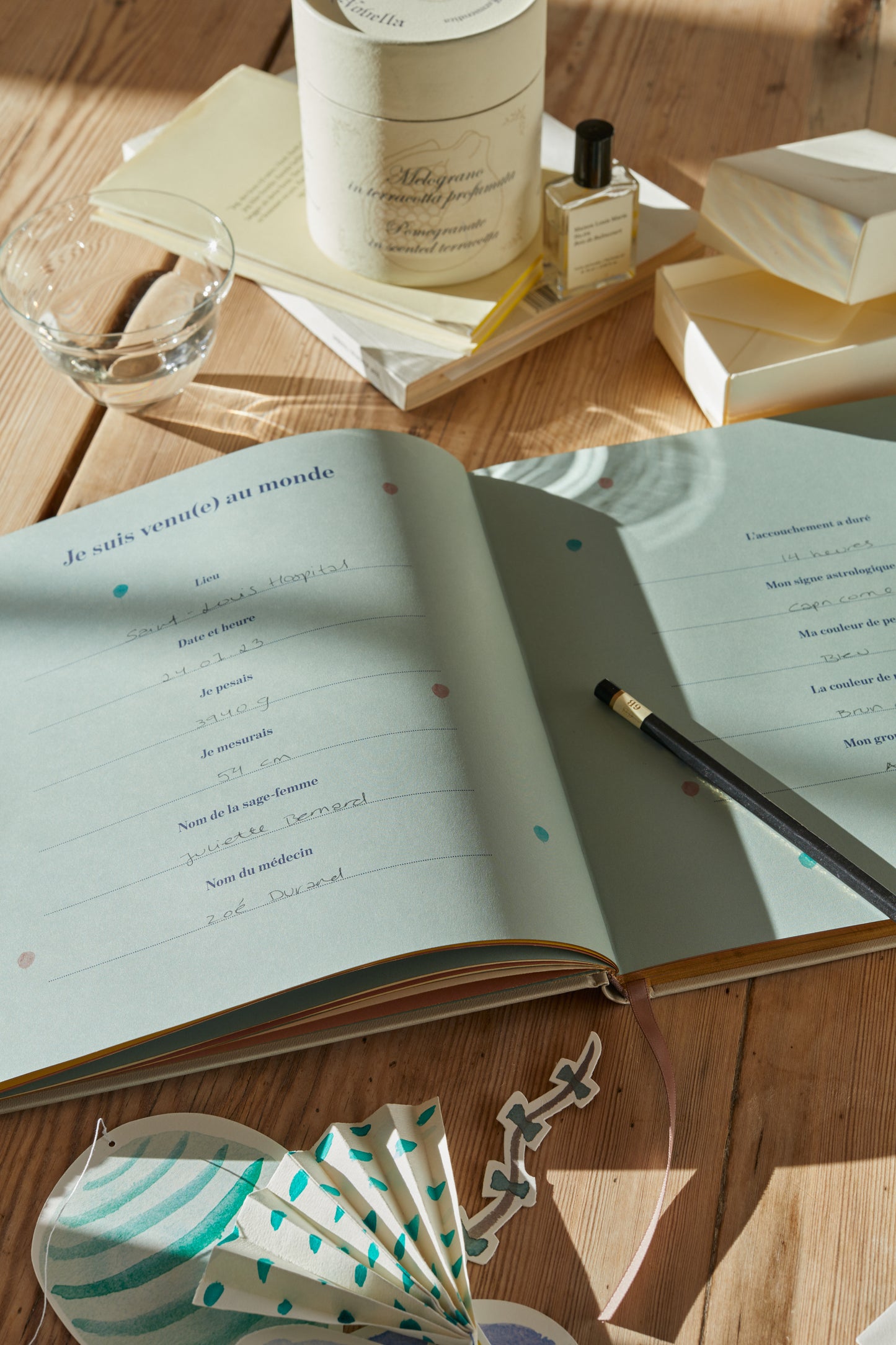 mes premières années - souvenirs et petits trésors - beige book