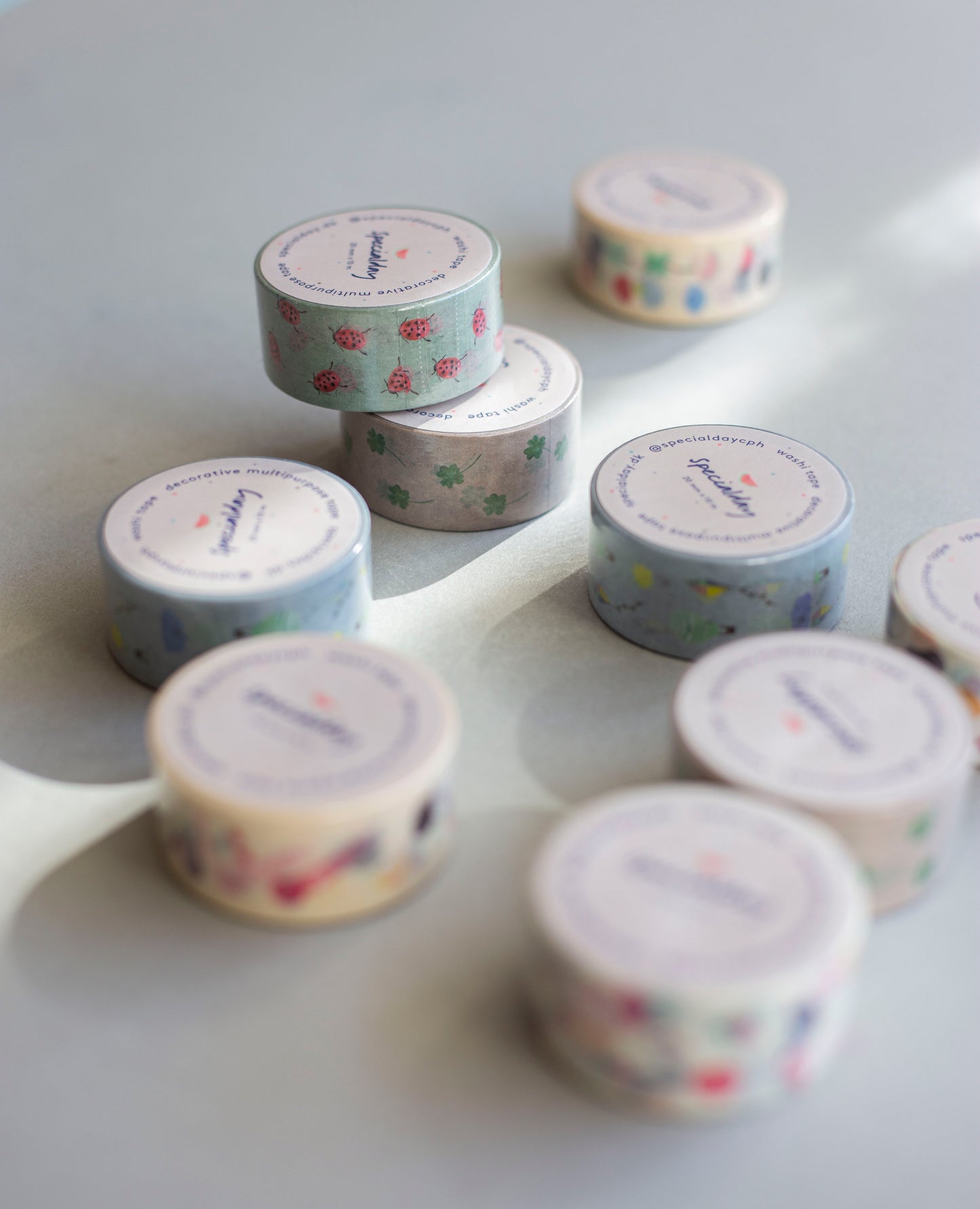 washi tape – four-leaf clover