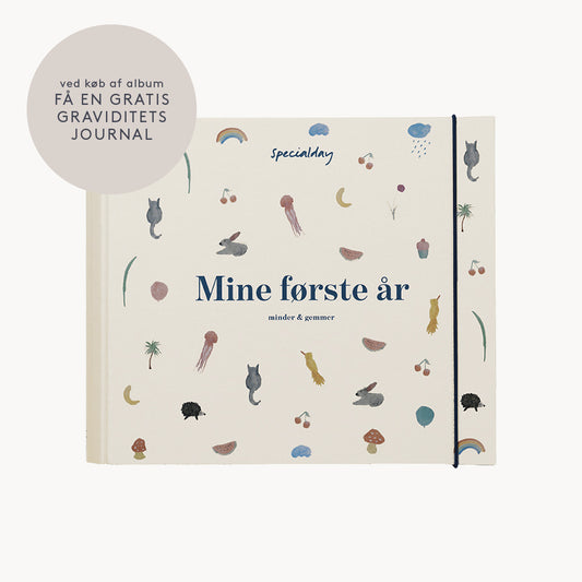 barnets bog - mine første år - creme album