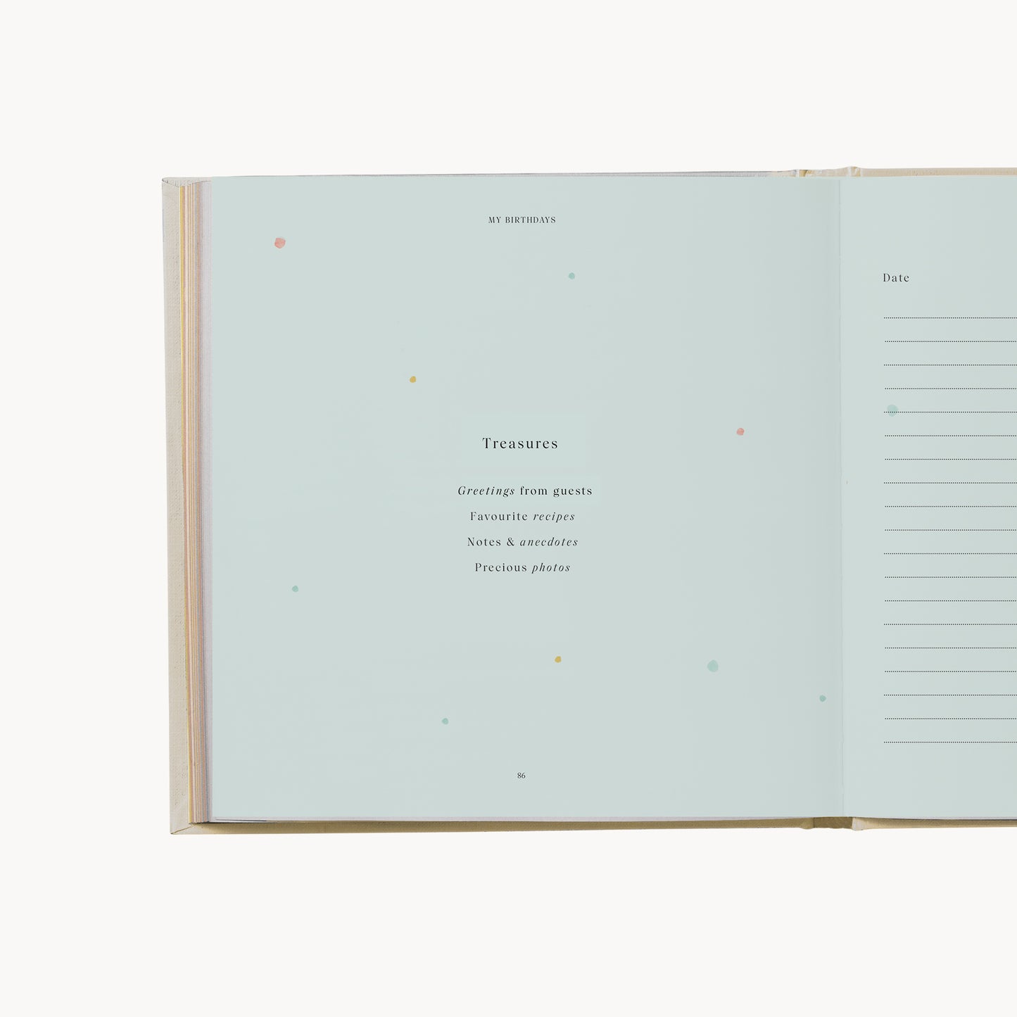 PRE-ORDER – my birthdays – memories & treasures