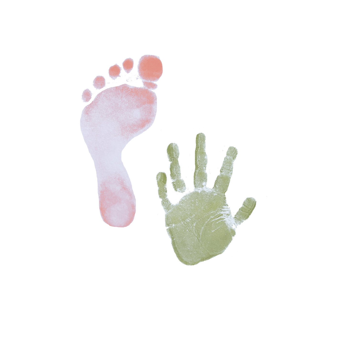hand & footprint - clean-touch - coral
