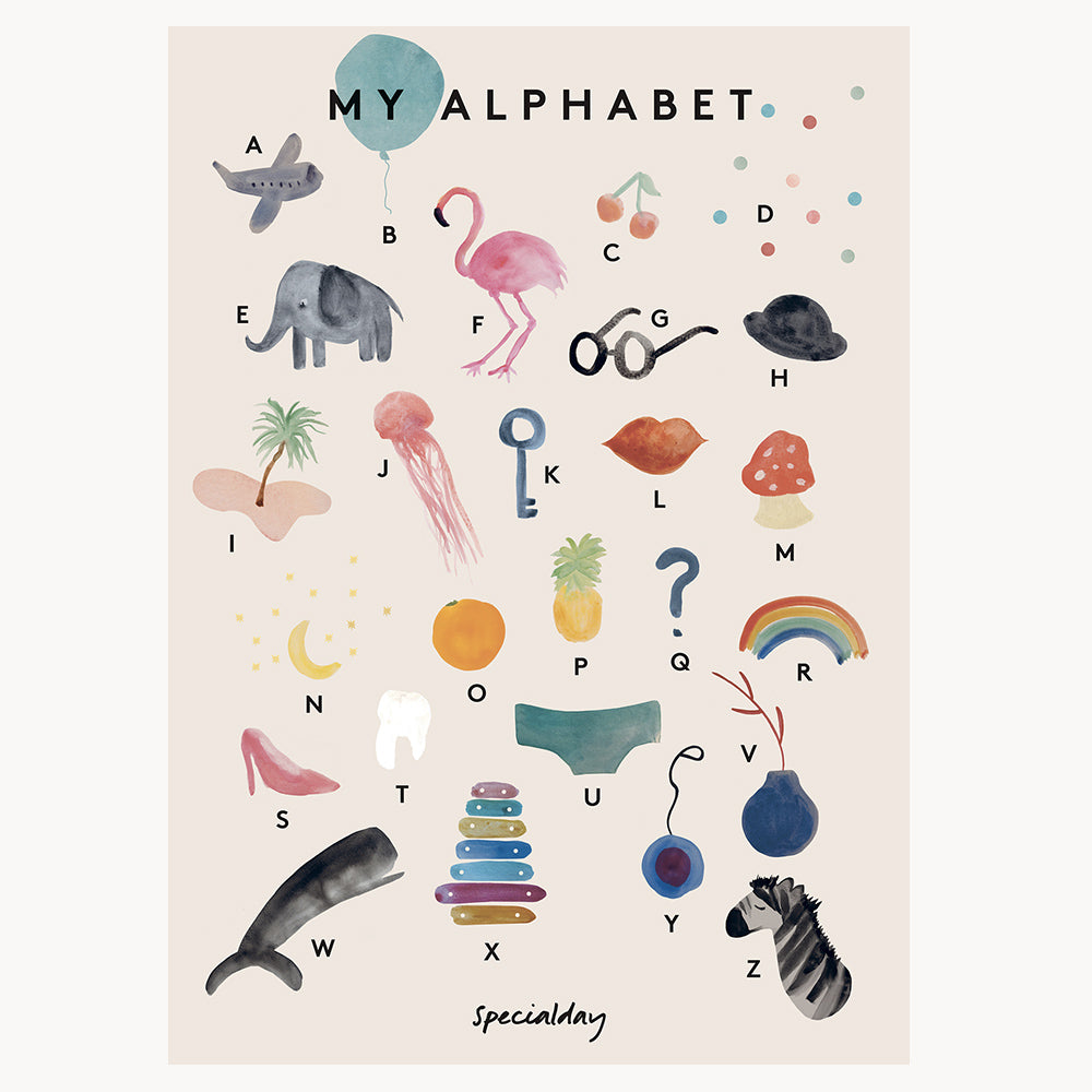 poster - my alphabet